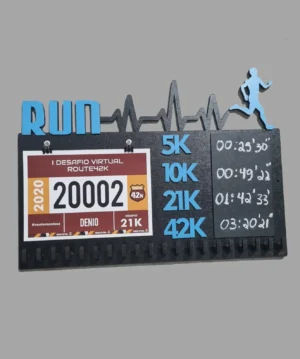 Porta Medalhas Run