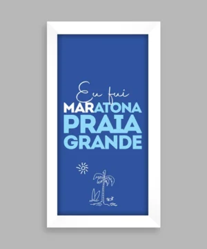 imagem do quadro Temático slim - "Praia Grande"