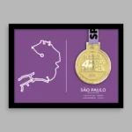 imagem ilustrativa do quadro Basic Medals - borda preta