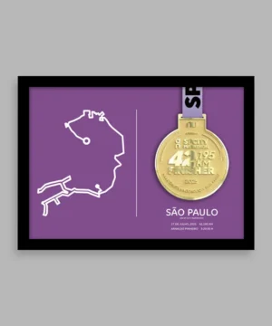imagem ilustrativa do quadro Basic Medals - borda preta