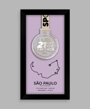 imagem ilustrativa do quadro Slim Medals - borda preta