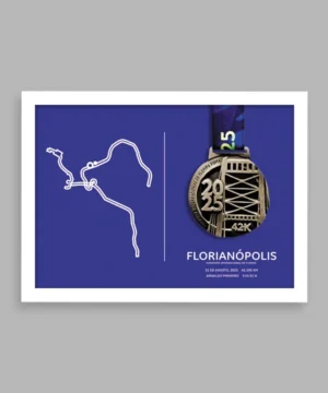 imagem ilustrativa do quadro Basic Medals - borda branca