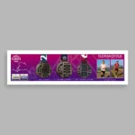 imagem ilustrativa do quadro Finish Medals - borda branca