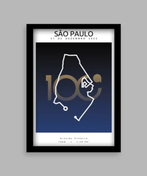 imagem ilustrativa do quadro Basic White Border - borda preta