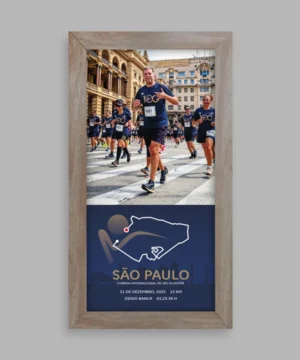 imagem ilustrativa do quadro Slim Photo - borda madeira