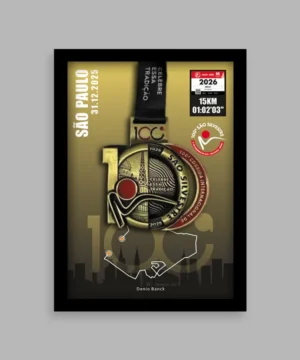 imagem ilustrativa do quadro Small retangular - borda preta