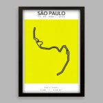 imagem ilustrativa do quadro Basic White - borda preta