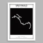 imagem ilustrativa do quadro Basic White - borda branca