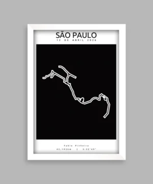 imagem ilustrativa do quadro Basic White - borda branca