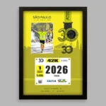 imagem ilustrativa do quadro Bib Number Photo - borda preta