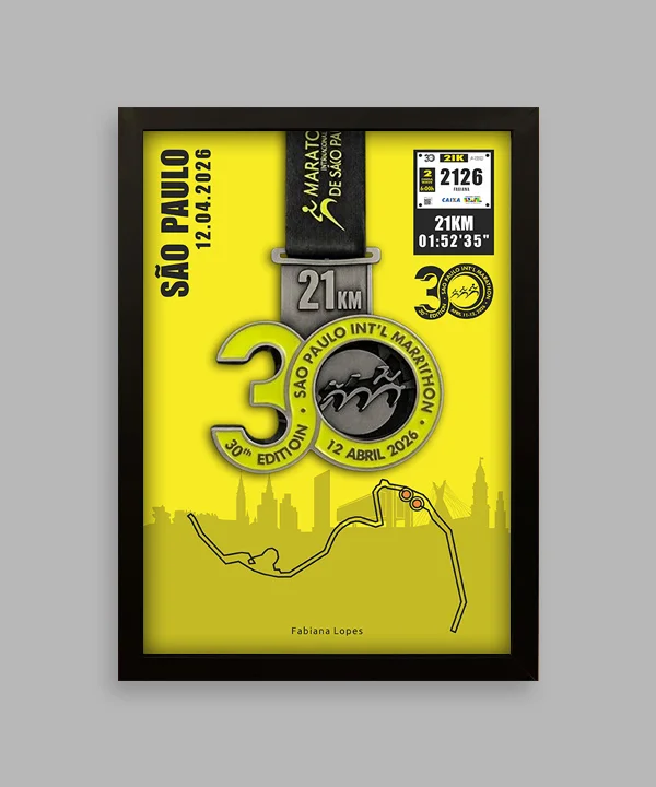 imagem ilustrativa do quadro Small G - borda preta
