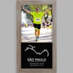 imagem ilustrativa do quadro Slim Photo - borda madeira