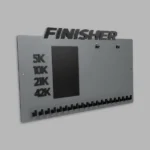 foto do porta medalhas Grey Finisher